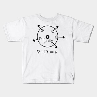 Maxwell Equation 1 Kids T-Shirt